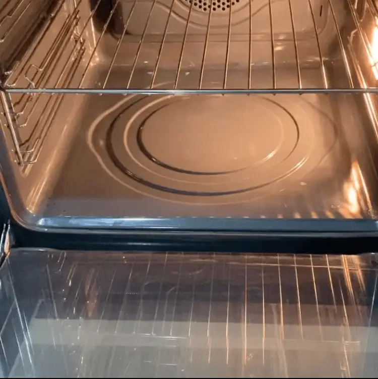 After professional oven cleaning in Sydney — spotless oven interior restored by Restored Right